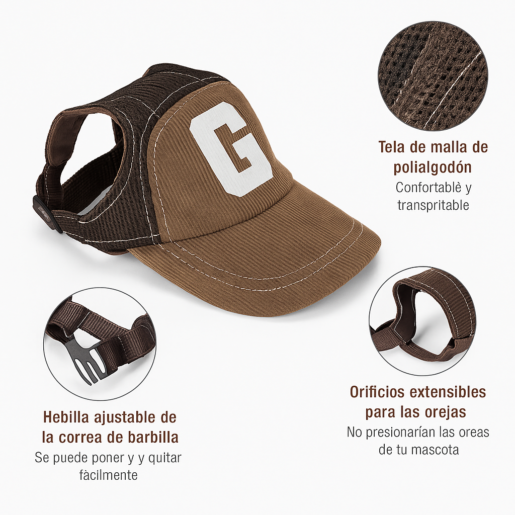 Gorra Deportiva para Perros
