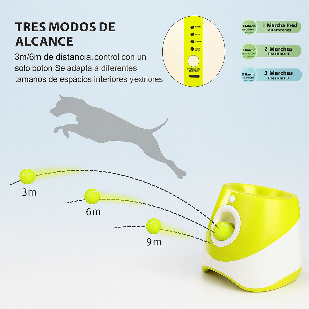 Lanzador Automático de Pelotas