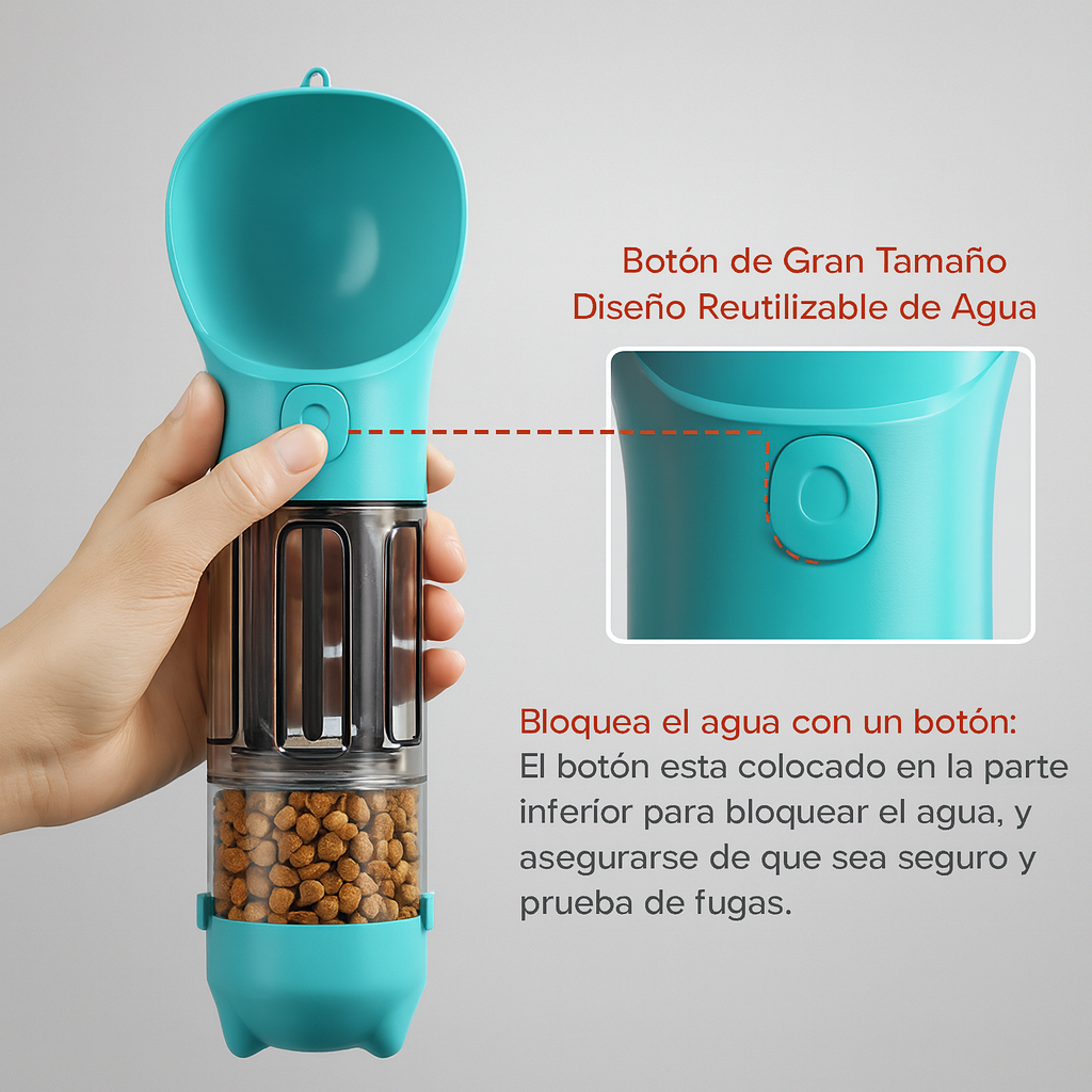 Botella Portátil 3 en 1