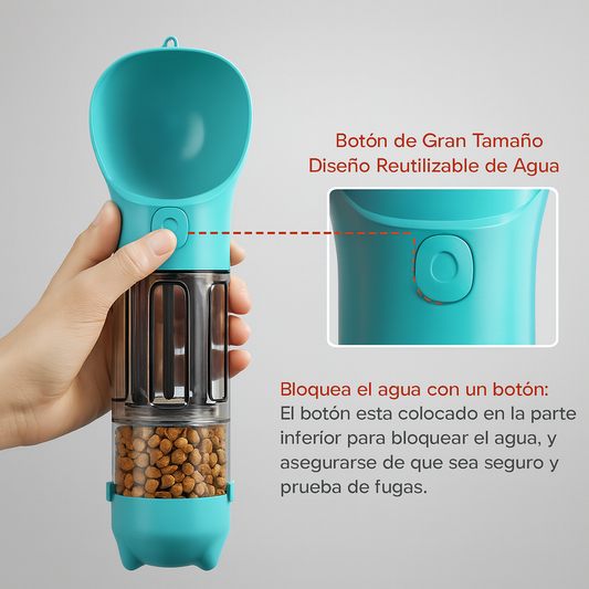 Botella Portátil 3 en 1